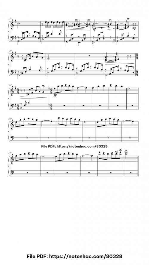 La La Land Epilogue piano sheet music free pdf