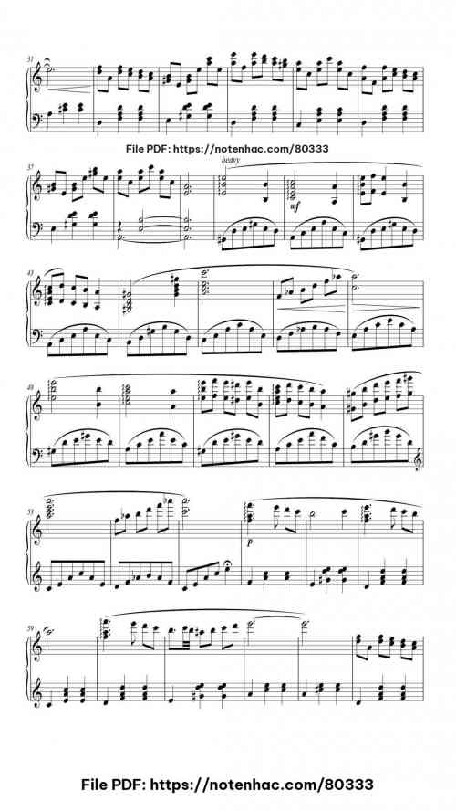 La Valse au Clair de Lune by Eric Christian von Fricken Level Mid-Advanced 5 La Valse au Clair de Lune piano sheet music free pdf