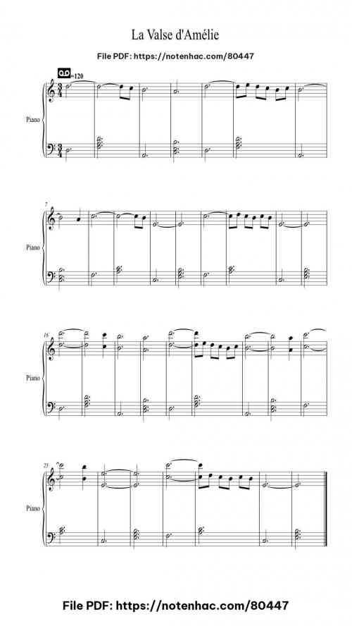 la valse damelie 1