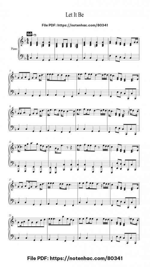 let it be 1