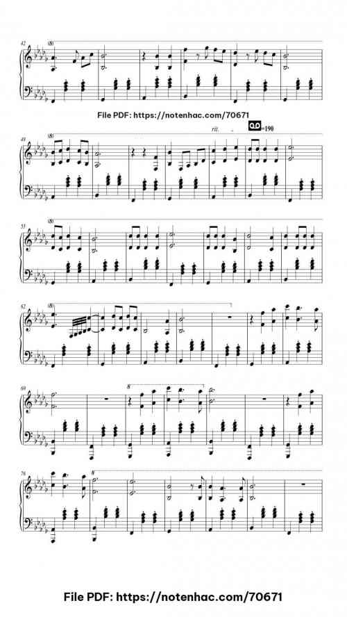Love Story piano sheet music free pdf