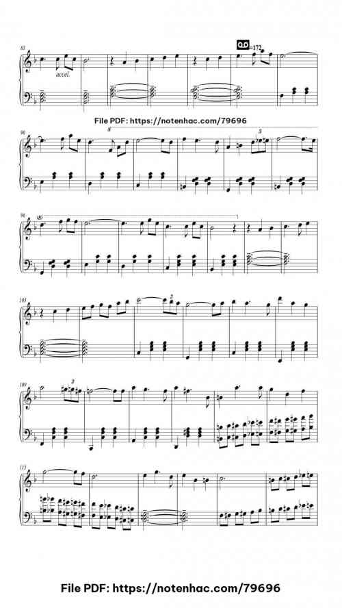 Married Life piano sheet music free pdf