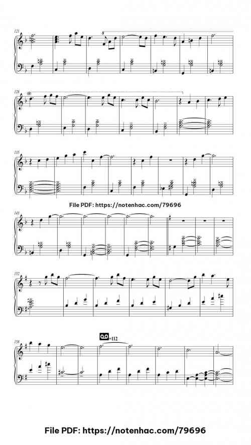 Married Life piano sheet music free pdf