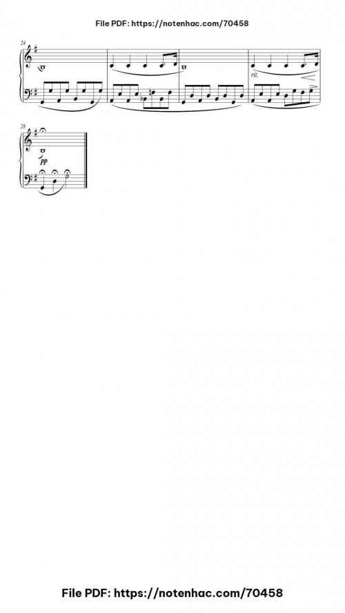 Melody piano sheet music free pdf