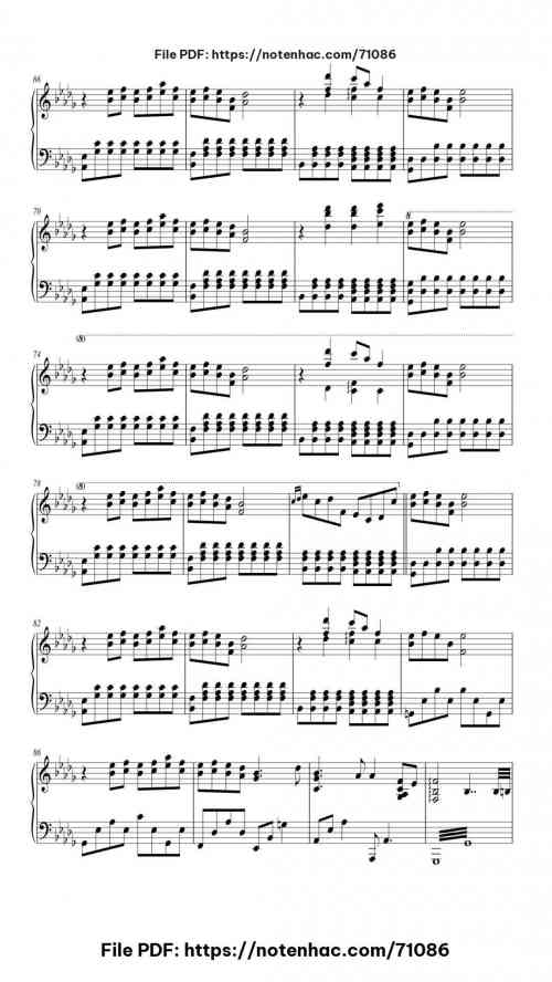 Merry Christmas, Mr. Lawrence piano sheet music free pdf