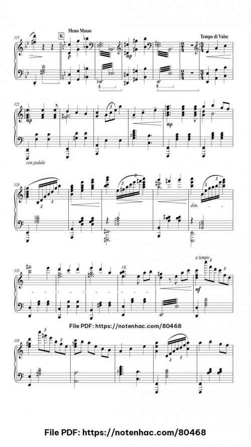 Merry Go Round of Life piano sheet music free pdf