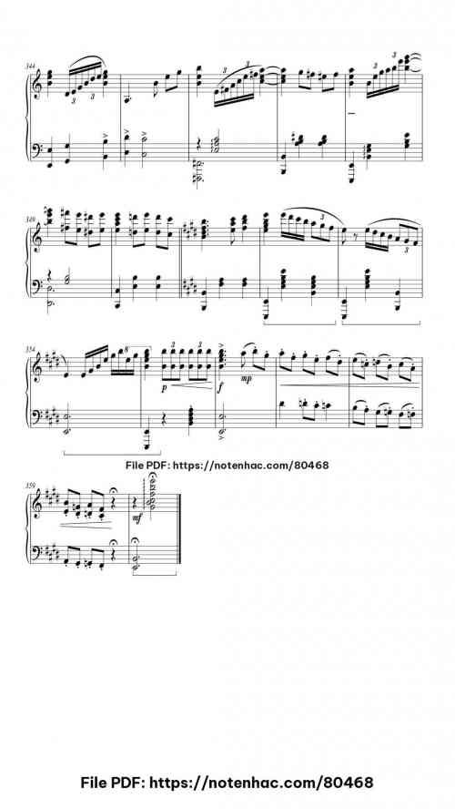 Merry Go Round of Life piano sheet music free pdf