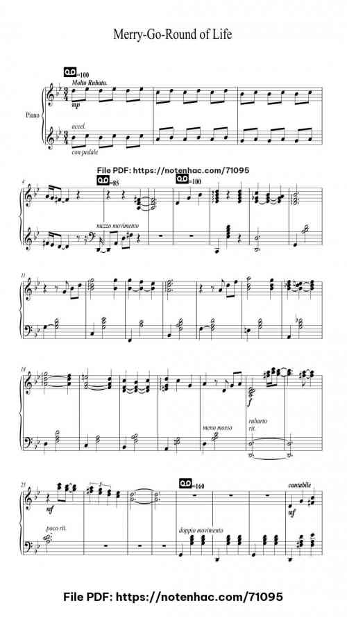 merry go round of life