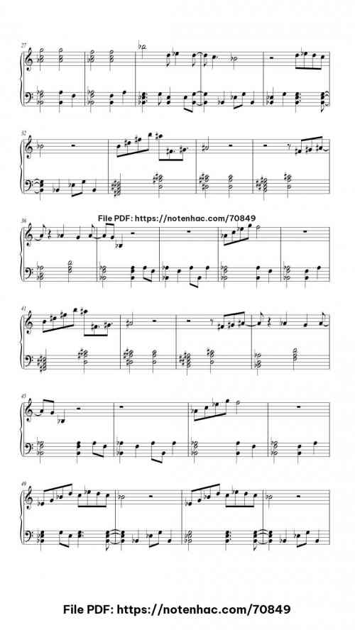 Mrs Magic piano sheet music free pdf