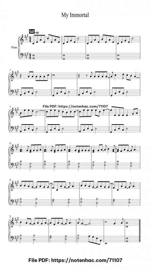 my immortal