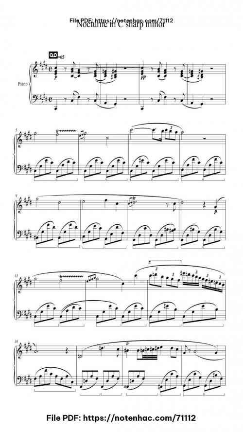 nocturne in c sharp minor b 49