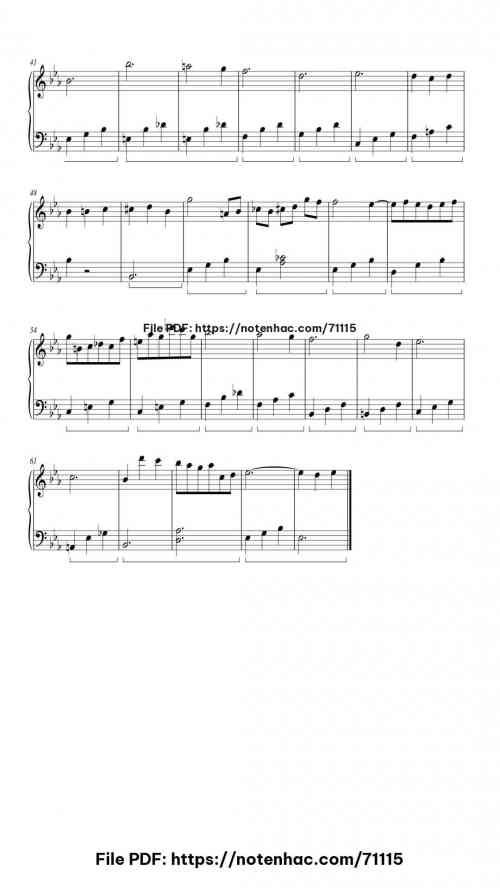 Nocturne in E-flat Major, Op. 9, No. 2 piano sheet music free pdf
