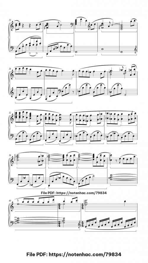 One Summer's Day by Joe Hisaishi Level Mid-Advanced 6 One Summer's Day piano sheet music free pdf