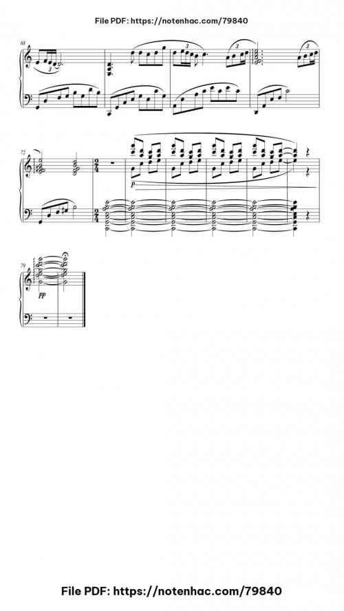 One Summer's Day by Joe Hisaishi Level Intermediate 8 One Summer's Day piano sheet music free pdf