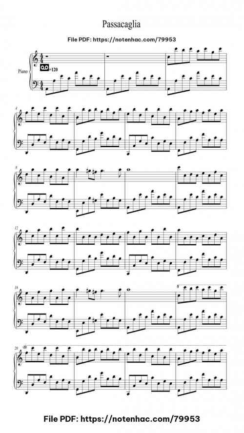 passacaglia 1