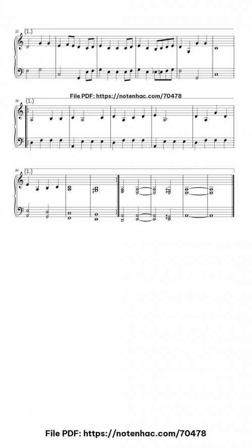 Petit escargot piano sheet music free pdf
