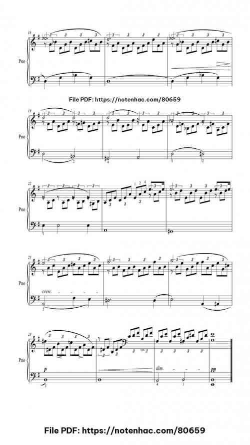 Piano Sonata No. 14 in C-sharp Minor, Op. 27, No. 2 "Moonlight": I. Adagio sostenuto piano sheet music free pdf