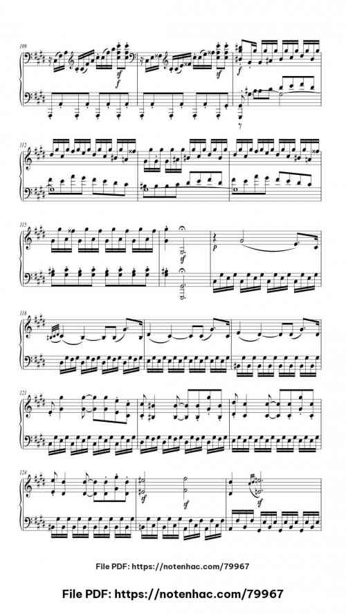 Piano Sonata No. 14 in C-sharp Minor, Op. 27 No. 2 "Moonlight": III. Presto agitato by Ludwig van Beethoven Level Advanced 19 Piano Sonata No. 14 in C-sharp Minor, Op. 27 No. 2 "Moonlight": III. Presto agitato piano sheet music free pdf