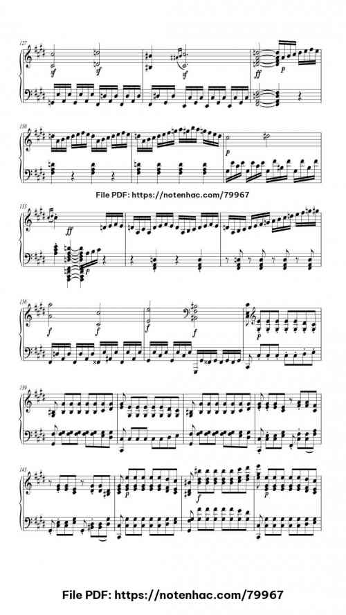Piano Sonata No. 14 in C-sharp Minor, Op. 27 No. 2 "Moonlight": III. Presto agitato by Ludwig van Beethoven Level Advanced 20 Piano Sonata No. 14 in C-sharp Minor, Op. 27 No. 2 "Moonlight": III. Presto agitato piano sheet music free pdf