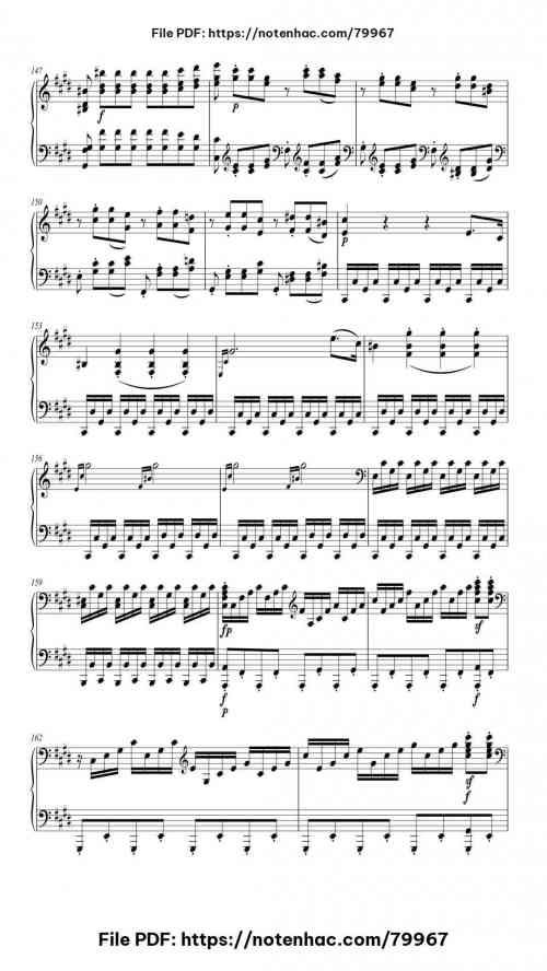 Piano Sonata No. 14 in C-sharp Minor, Op. 27 No. 2 "Moonlight": III. Presto agitato by Ludwig van Beethoven Level Advanced 21 Piano Sonata No. 14 in C-sharp Minor, Op. 27 No. 2 "Moonlight": III. Presto agitato piano sheet music free pdf
