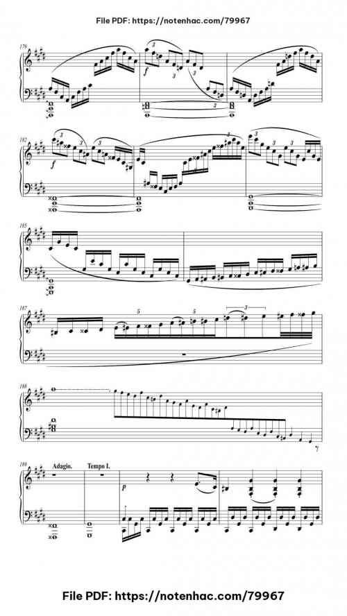 Piano Sonata No. 14 in C-sharp Minor, Op. 27 No. 2 "Moonlight": III. Presto agitato by Ludwig van Beethoven Level Advanced 23 Piano Sonata No. 14 in C-sharp Minor, Op. 27 No. 2 "Moonlight": III. Presto agitato piano sheet music free pdf