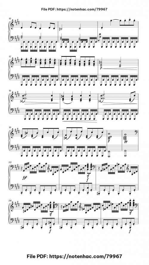 Piano Sonata No. 14 in C-sharp Minor, Op. 27 No. 2 "Moonlight": III. Presto agitato by Ludwig van Beethoven Level Advanced 18 Piano Sonata No. 14 in C-sharp Minor, Op. 27 No. 2 "Moonlight": III. Presto agitato piano sheet music free pdf
