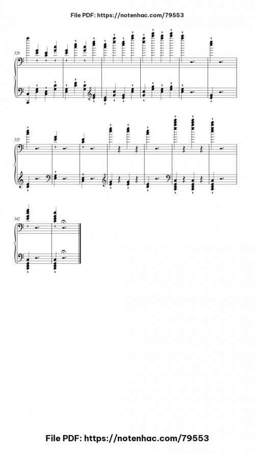 Piano Sonata No. 21 (Waldstein) - 3rd movement piano sheet music free pdf
