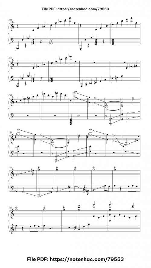 Piano Sonata No. 21 (Waldstein) - 3rd movement piano sheet music free pdf