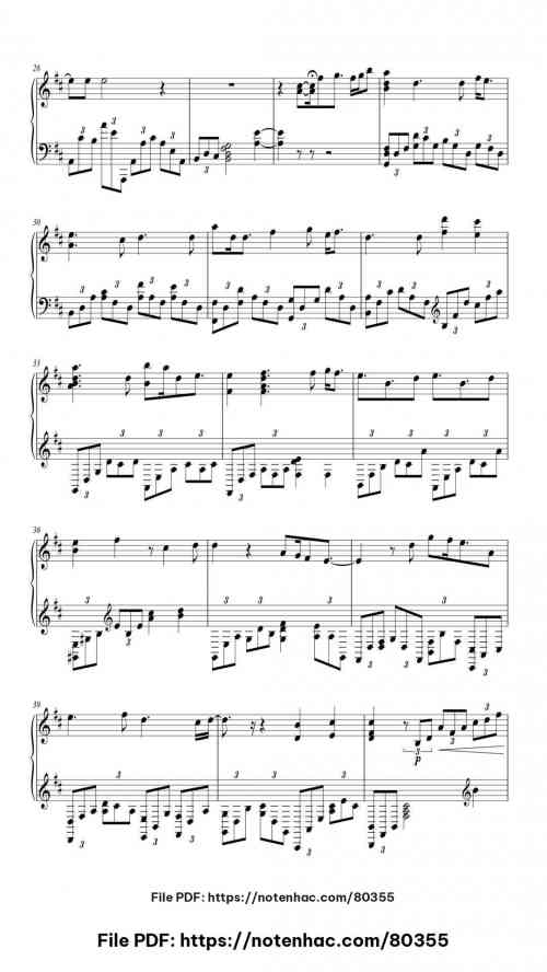 Remembering/We Meet Again piano sheet music free pdf