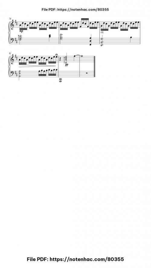 Remembering/We Meet Again piano sheet music free pdf