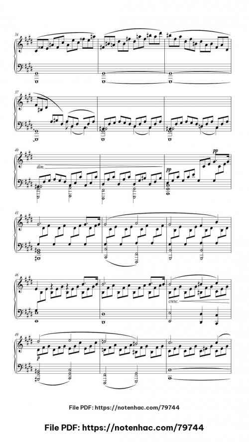 Sonata No. 14 in C-Sharp Minor, Op. 27, No. 2 "Moonlight": I. Adagio sostenuto by Ludwig van Beethoven Level Intermediate 8 Sonata No. 14 in C-Sharp Minor, Op. 27, No. 2 "Moonlight": I. Adagio sostenuto piano sheet music free pdf