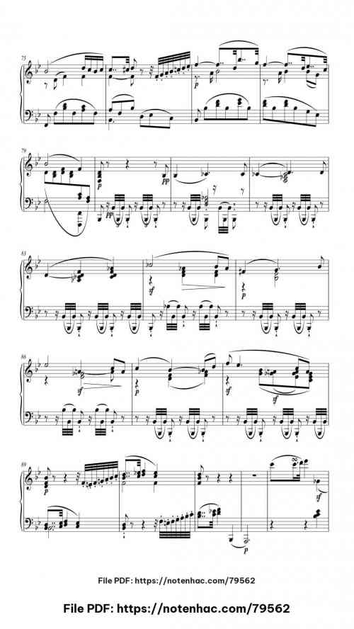 Sonata No. 17 in D Minor, Op. 31, No. 2 "Tempest": II. Adagio piano sheet music free pdf