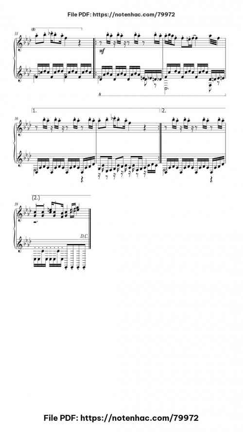 Spider Dance by Toby Fox Level Mid-Advanced 6 Spider Dance piano sheet music free pdf