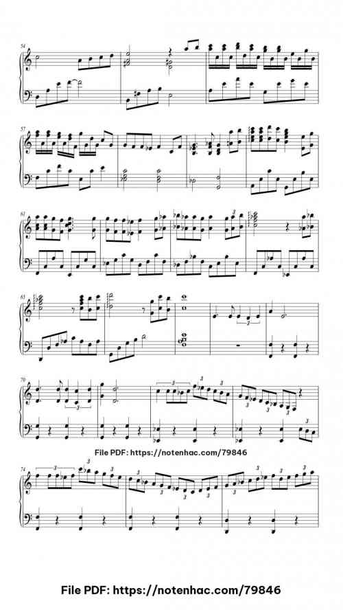Spirited Away – One Summer's Day piano sheet music free pdf