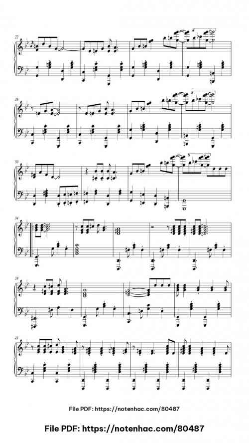 St. Louis Blues piano sheet music free pdf