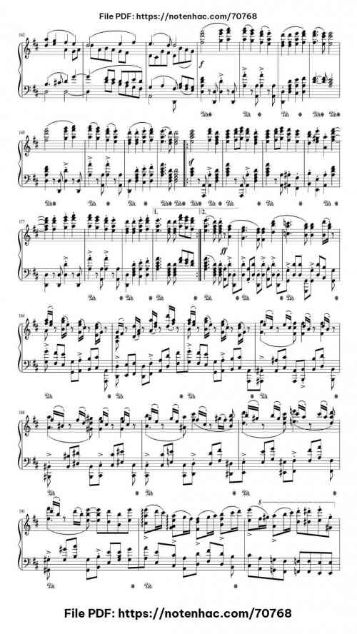 Symphony Nº 9 in D minor Op.125 piano sheet music free pdf