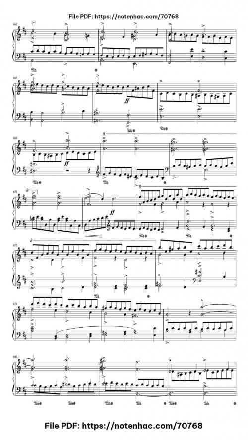 Symphony Nº 9 in D minor Op.125 piano sheet music free pdf