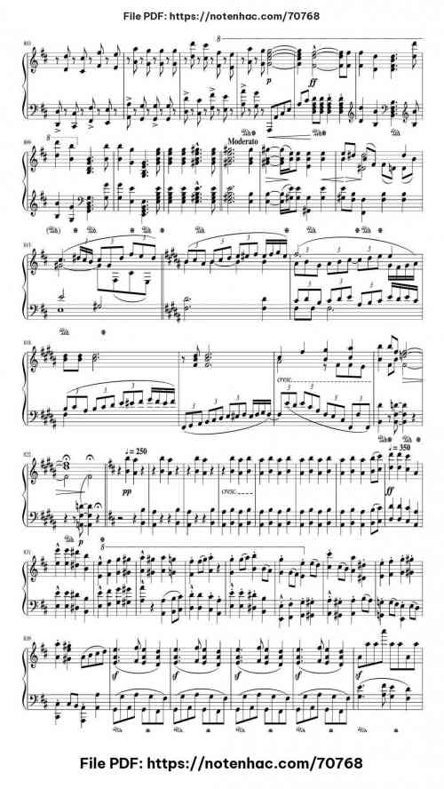 Symphony Nº 9 in D minor Op.125 piano sheet music free pdf
