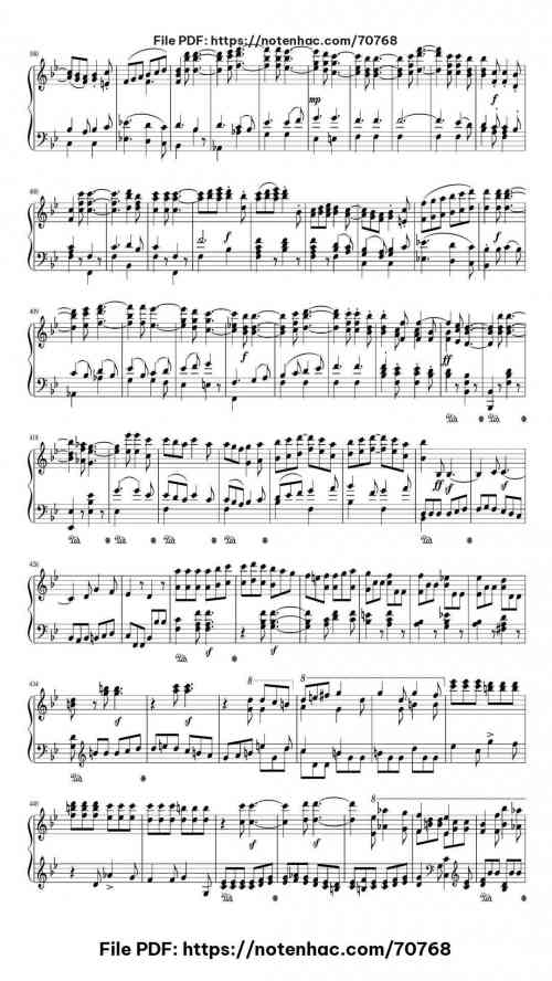 Symphony Nº 9 in D minor Op.125 piano sheet music free pdf