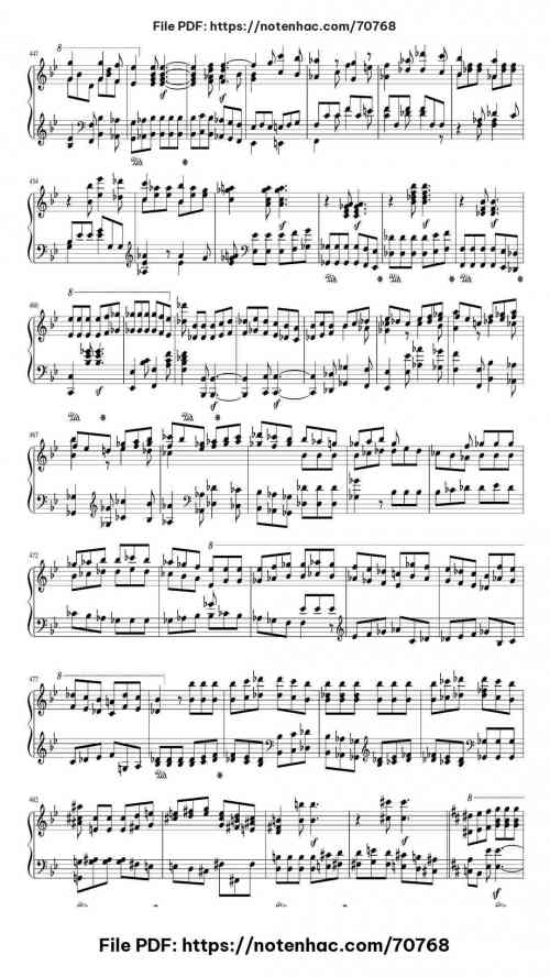 Symphony Nº 9 in D minor Op.125 piano sheet music free pdf
