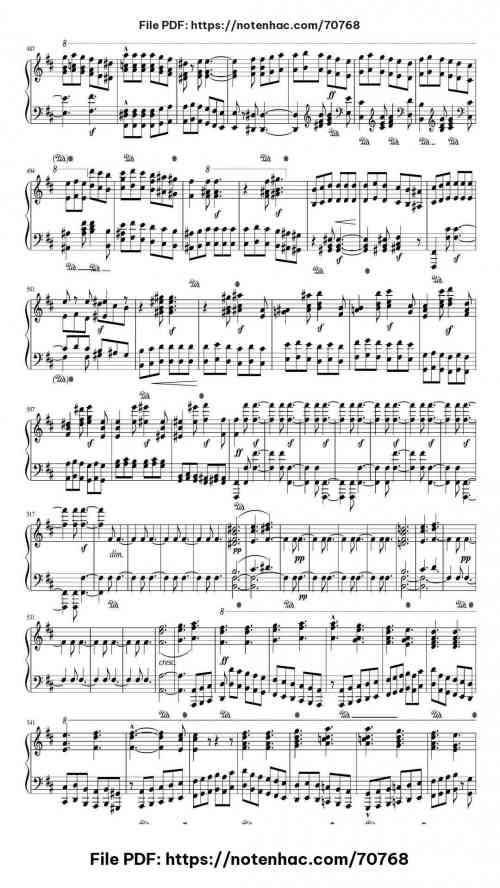 Symphony Nº 9 in D minor Op.125 piano sheet music free pdf
