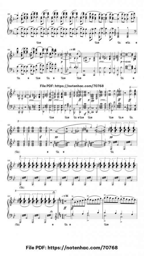 Symphony Nº 9 in D minor Op.125 piano sheet music free pdf