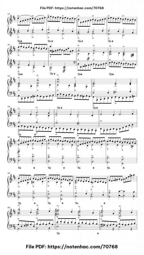 Symphony Nº 9 in D minor Op.125 piano sheet music free pdf