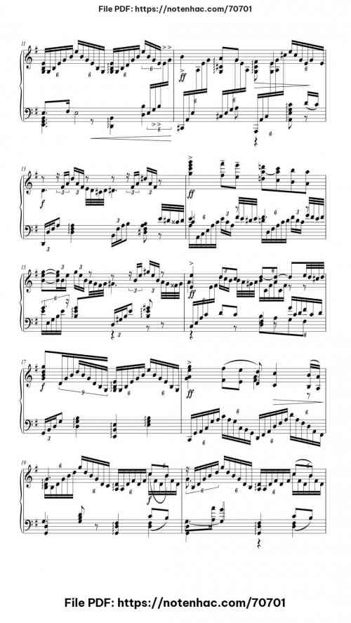 The Nutcracker, Op. 71: Pas de deux piano sheet music free pdf