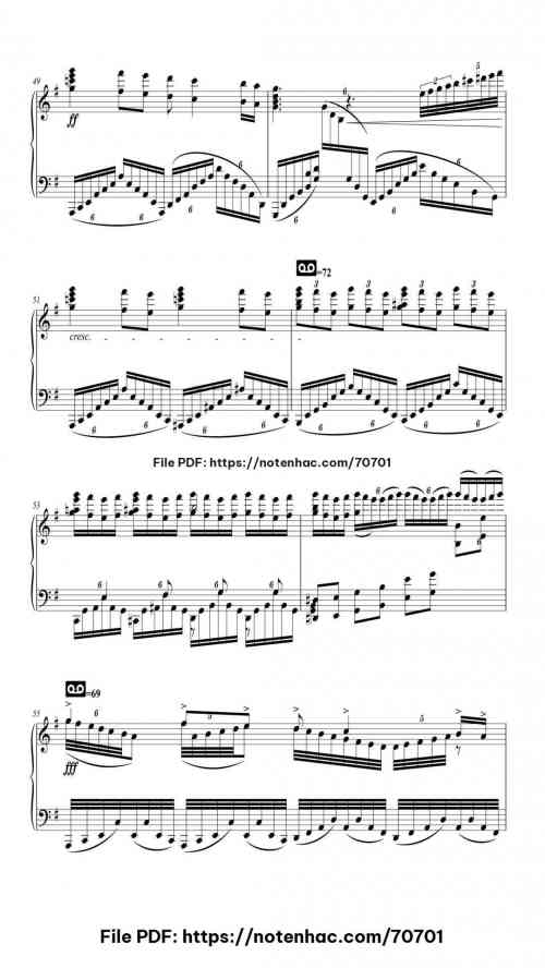 The Nutcracker, Op. 71: Pas de deux piano sheet music free pdf
