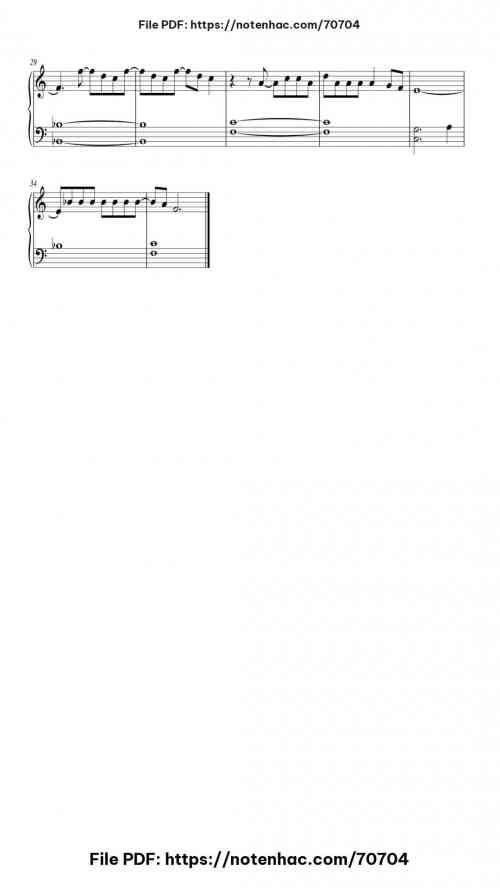 The Scientist piano sheet music free pdf