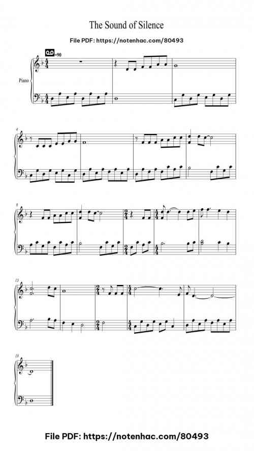 the sound of silence 1