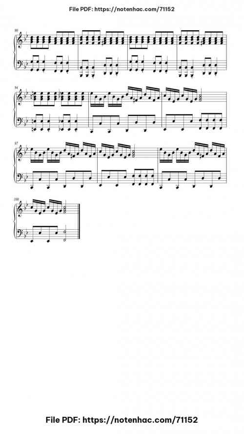 The Ultimate Showdown of Ultimate Destiny piano sheet music free pdf