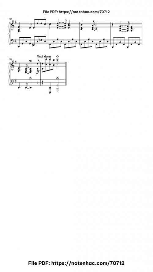 The Winner Takes It All piano sheet music free pdf