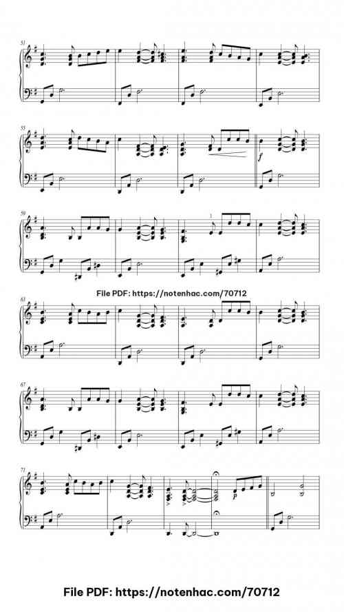 The Winner Takes It All piano sheet music free pdf